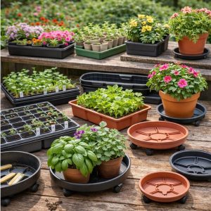 Plant Caddies & Trays